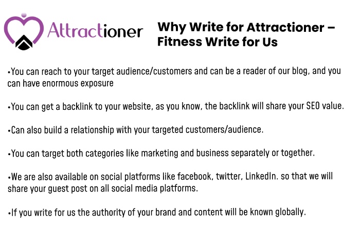 Why write for us - Attractioner 