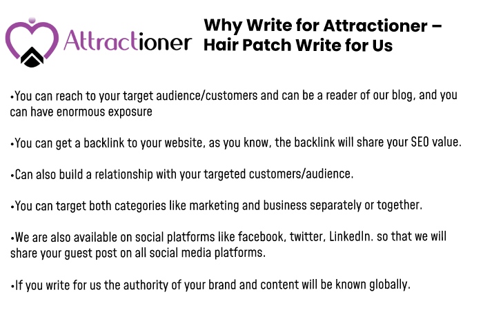 Why write for us - Attractioner