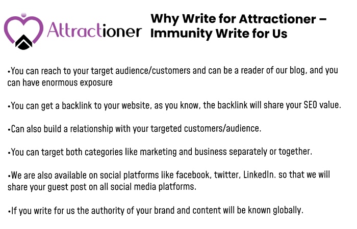 Why write for us - Attractioner 