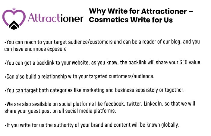 Why write for us - Attractioner
