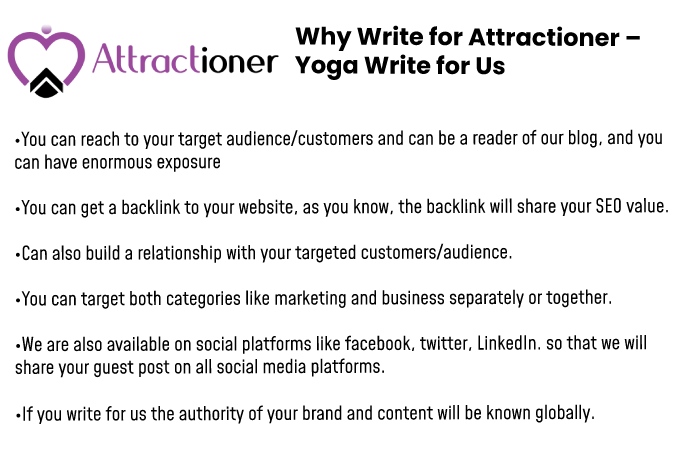 Why write for us - Attractioner 