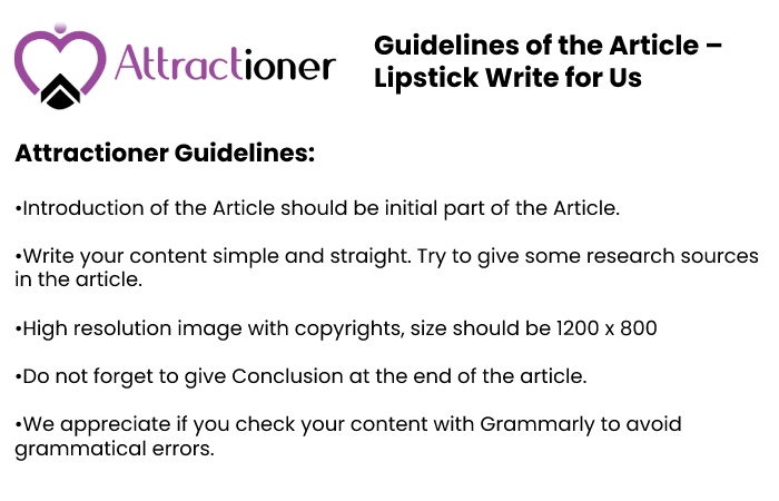 Guidelines for the article Attractioner 