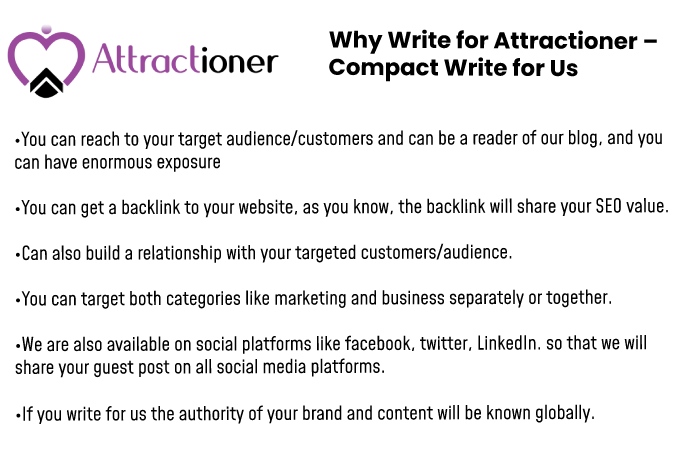 Why write for us - Attractioner 