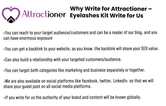 Why write for us - Attractioner 