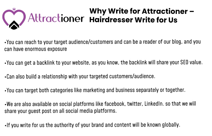 Why write for us - Attractioner 