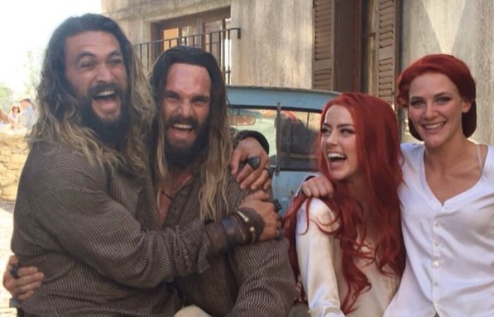The cast of Amber Heard's Aquaman