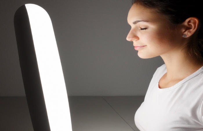 6. Immerse Yourself In At-Home Light Therapy.