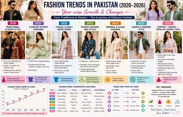 fashion trends in pakistan (2020–2026) – year-wise growth & changes