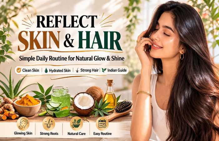 what does reflect skin & hair mean